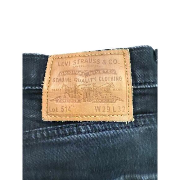Levi's Premium 514™ Men's Straight Fit High Stretch Denim Jeans Size W29 x L32 - Picture 9 of 9
